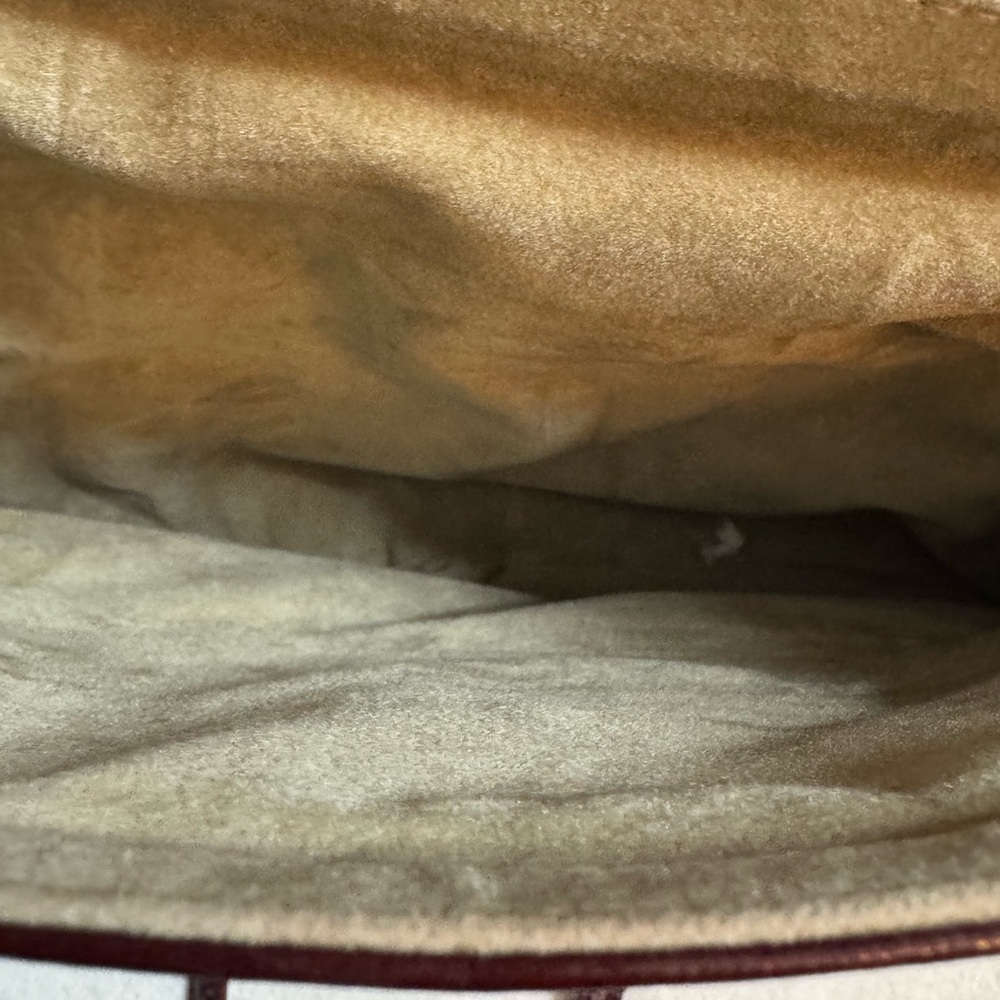 Vintage Burgundy Snake Skin Bag - Picture 4 of 4